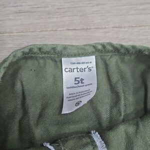 Carter's Green Sleeveless Pleated Sundress